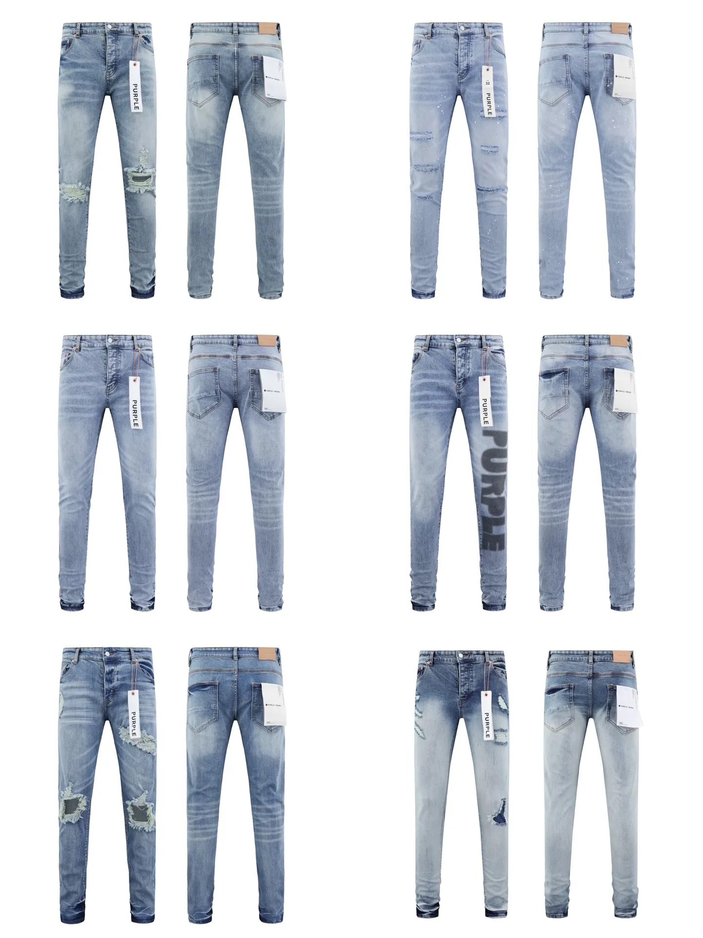 Purple brand jeans collection picture