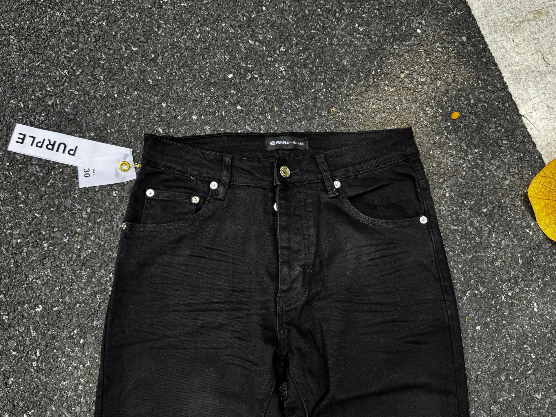 🅿️230 PU3-2 black (the back pocket label will not be returned or exchanged once it is removed) Top foreign trade order Purple Brand hole-splashed paint stretch skinny jeans, same style for men and women. Accessories: complete accessories, all in original packaging, two tags and two labels on the back pocket, distinguishing the low-end version on the outside, hardware and buckles are aligned, authentic original with logo, aluminum alloy buckle, authentic printing on the inside of the jeans pocket, every detail distinguishes any version on the market Fabric: Genuine pattern-making and authentic custom-made imported fabrics using unique washing and dyeing methods, and individually hand-painted - hand-painted ripped micro-elastic jeans Size: 28 30 32 34 36