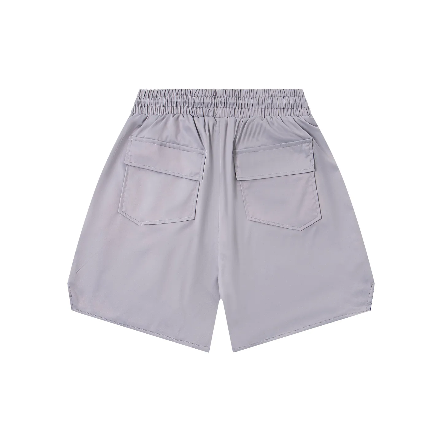 808#P160 Rhude American trendy brand quick-drying beach pants with elastic waist heavy-duty zipper shorts letter print trendy inner mesh men's loose sports pants Color: Black Gray Green Blue Fabric: 150g nylon 100% polyester Size: S M L XL