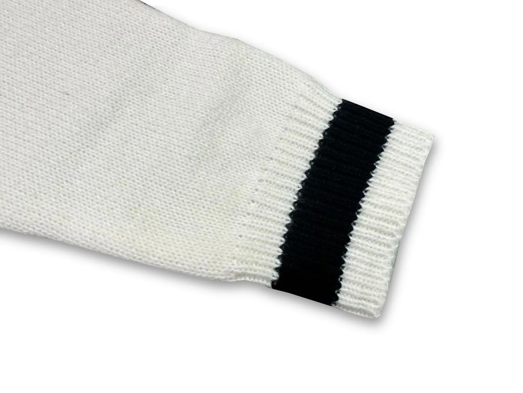 P240 Rhude new racing track jacquard crew neck sweater Color: Khaki White Size: M L XL XXL