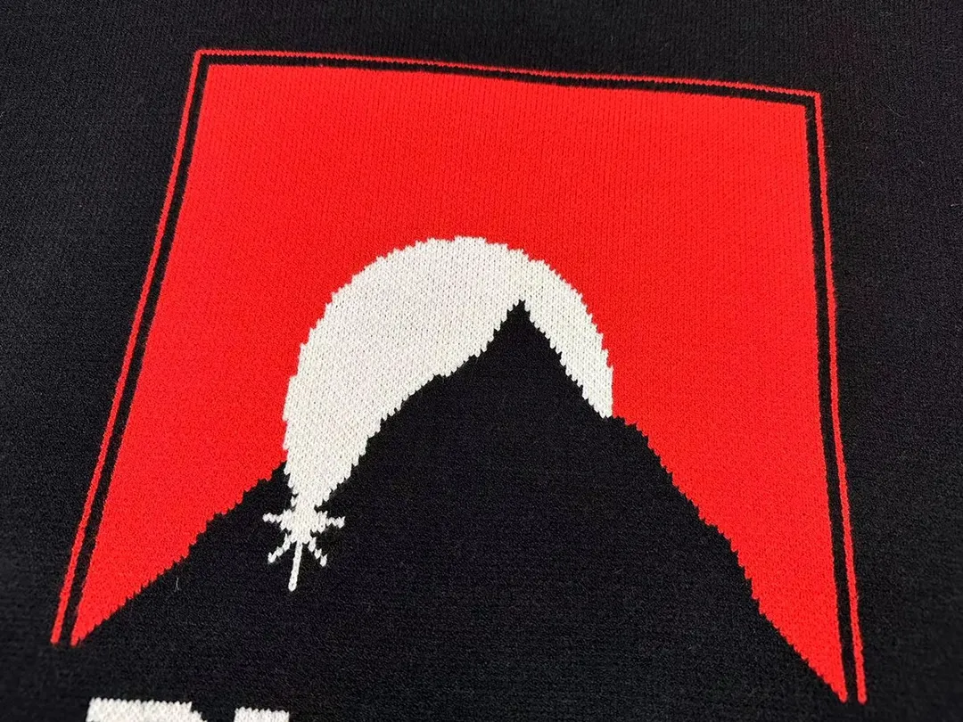 P240 Rhude 23rd new model🌄jacquard loose sweater Size: M L XL XXL
