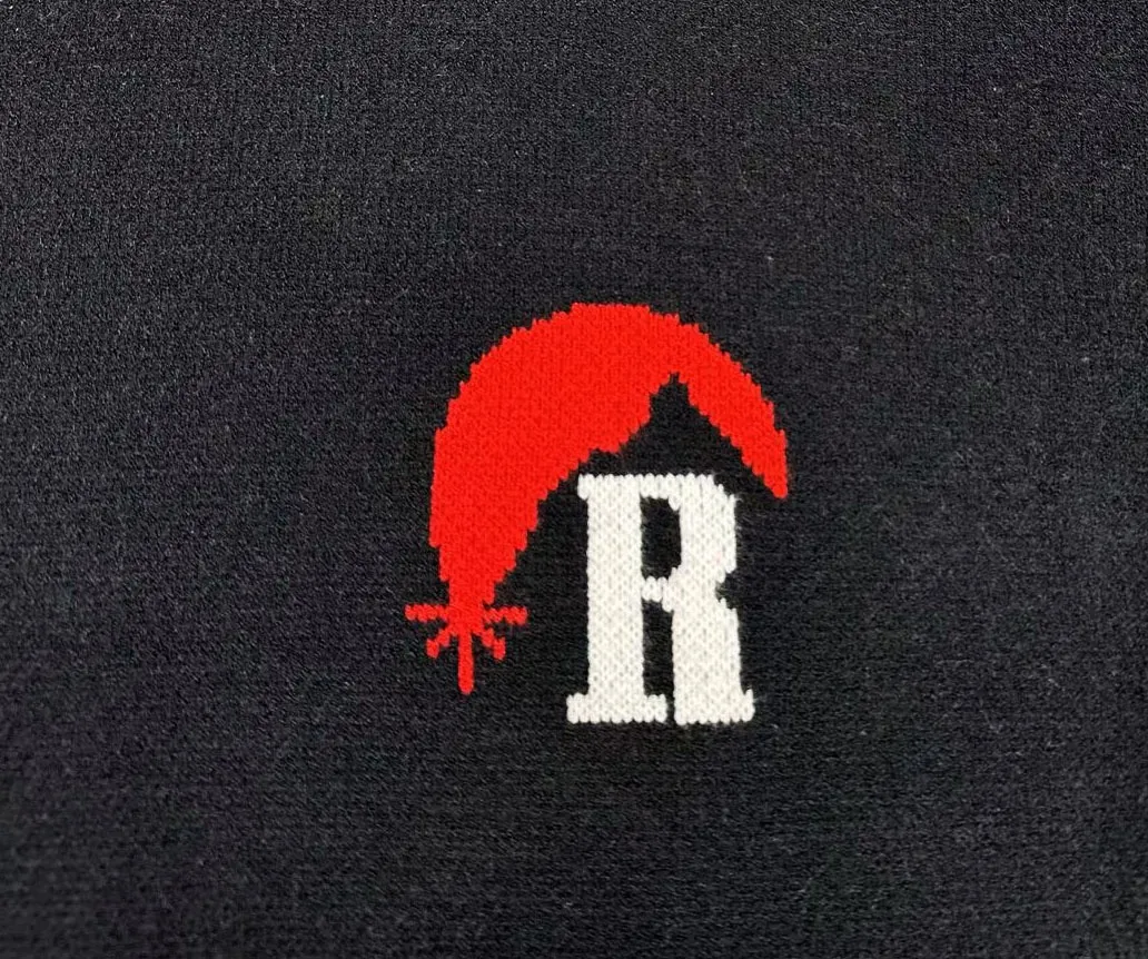 P240 Rhude 23rd new model🌄jacquard loose sweater Size: M L XL XXL