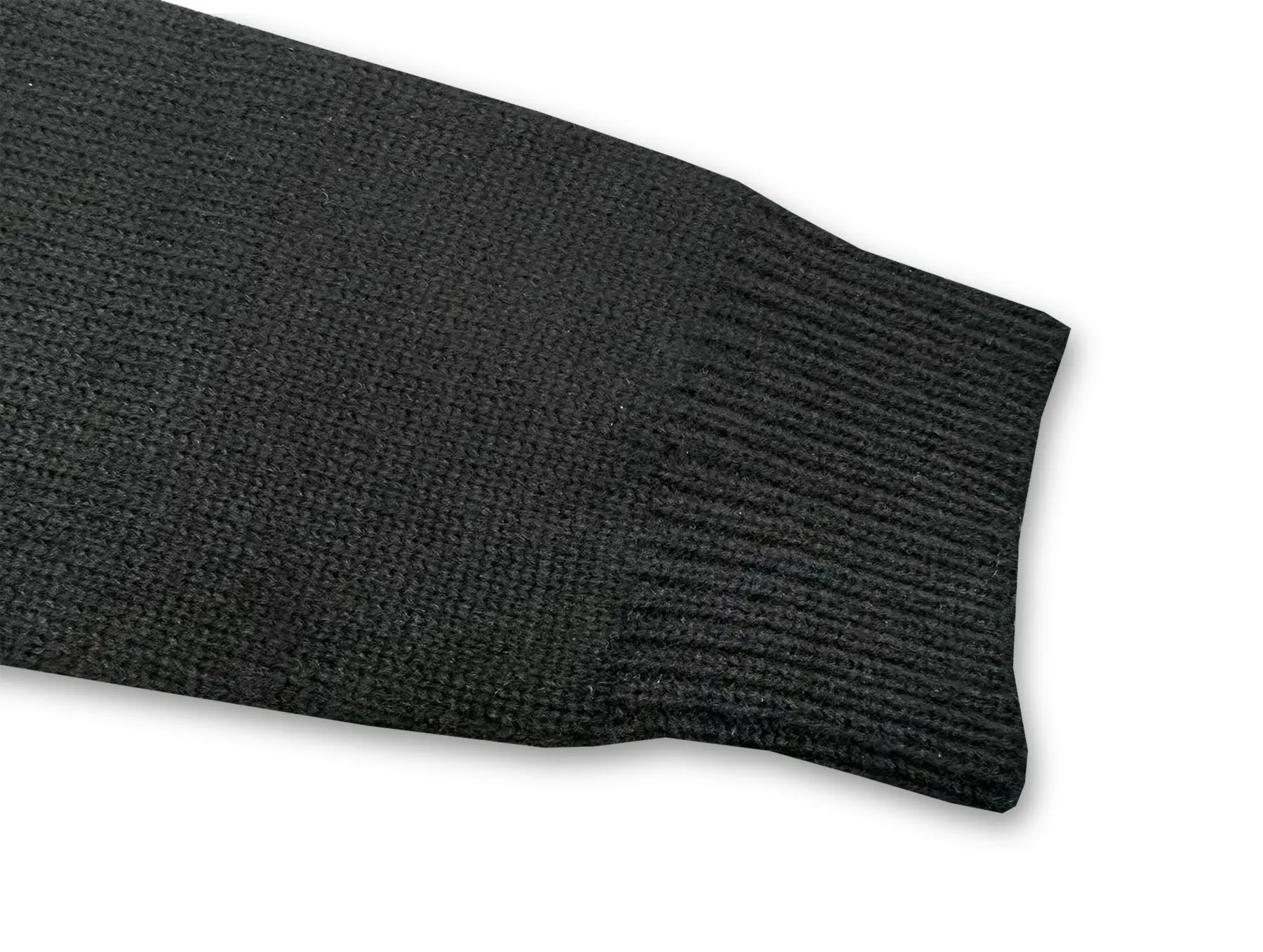 P240 Rhude new jacquard letter crew neck sweater Color: black white Size: M L XL XXL