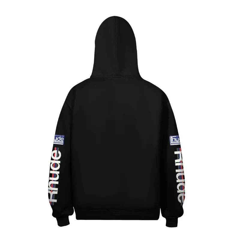 P160 No. 834 Rhude PETROL PATCH HOODIE terry sweatshirt | Another picture butler