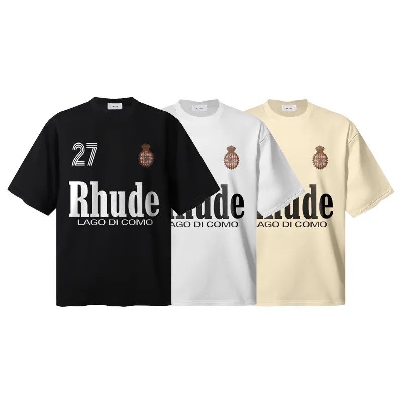 P106 No. 785 RHUDE 27 LAGO DI COMO T-shirt short-sleeved T-shirt | Another picture butler