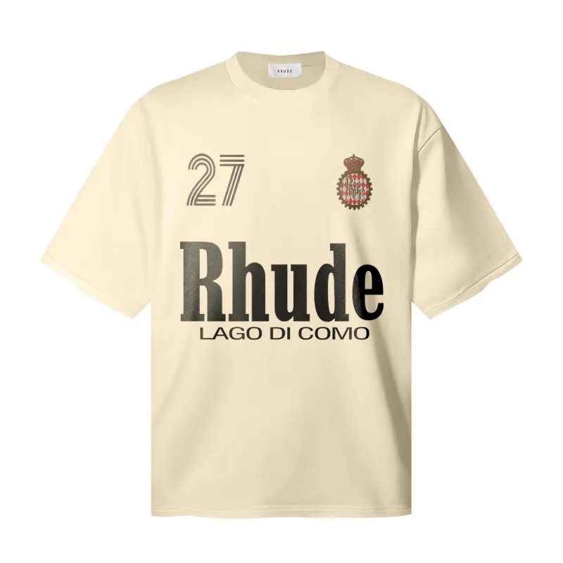 P106 No. 785 RHUDE 27 LAGO DI COMO T-shirt short-sleeved T-shirt | Another picture butler