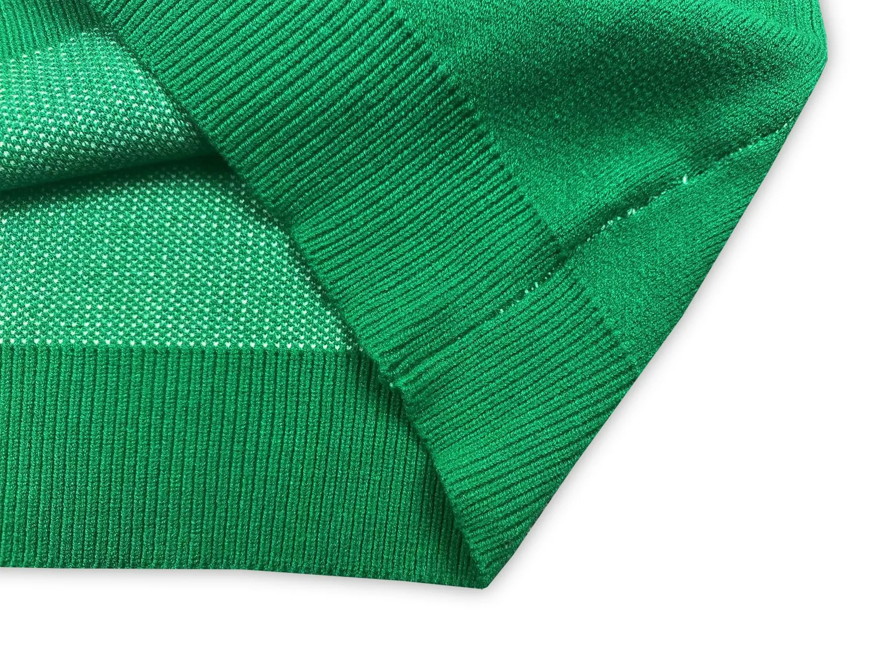 P250 Rhude new contrasting jacquard letter crew neck sweater Color: black and white green Size: M L XL XXL