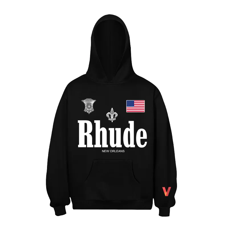 P160 No. 831 RHUDEBOY ATTENDEE HOODIE terry sweatshirt | Another photo shoot by Butler