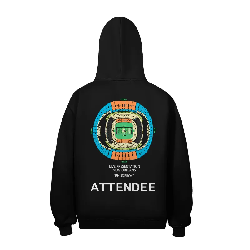 P160 No. 831 RHUDEBOY ATTENDEE HOODIE terry sweatshirt | Another photo shoot by Butler