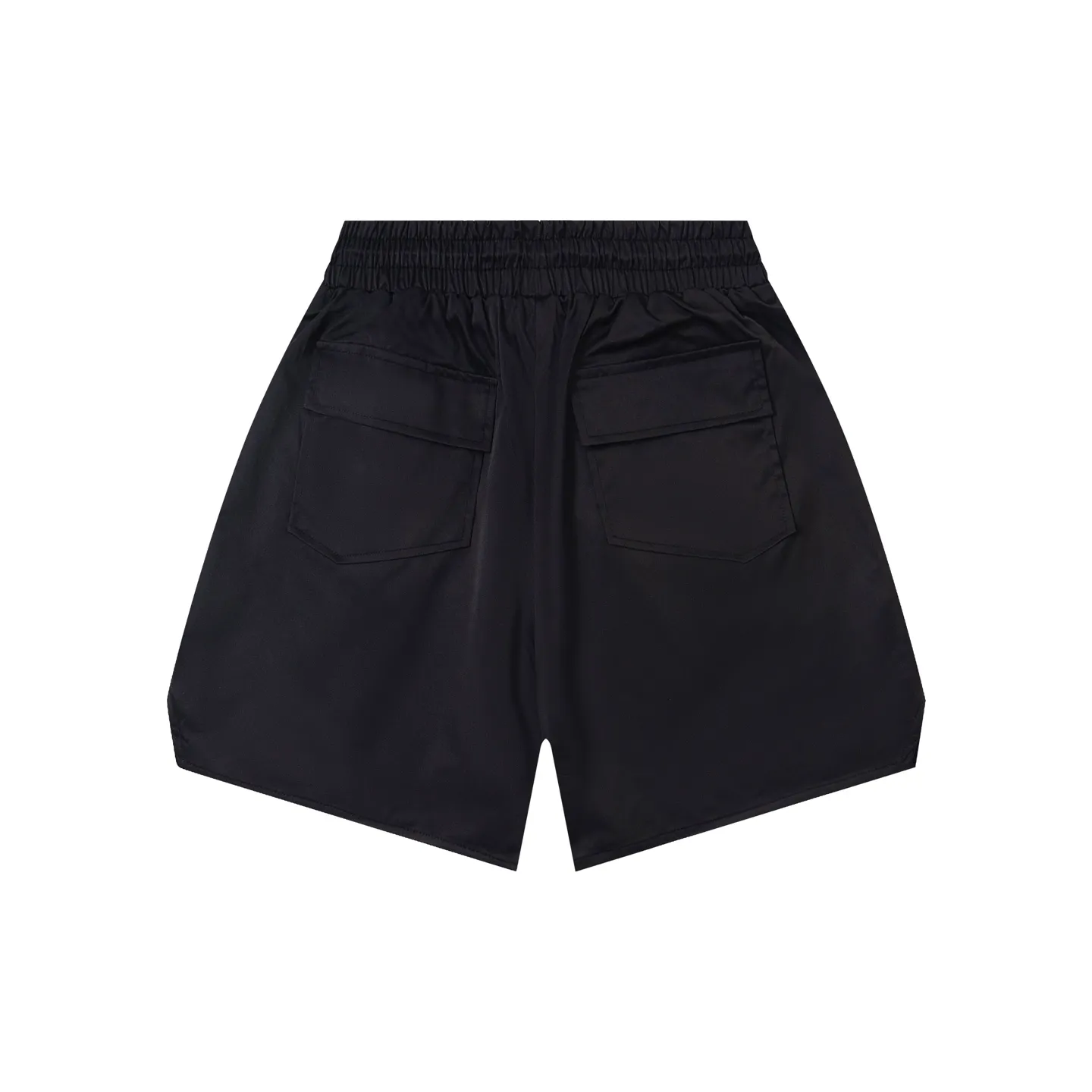 808#P160 Rhude American trendy brand quick-drying beach pants with elastic waist heavy-duty zipper shorts letter print trendy inner mesh men's loose sports pants Color: Black Gray Green Blue Fabric: 150g nylon 100% polyester Size: S M L XL