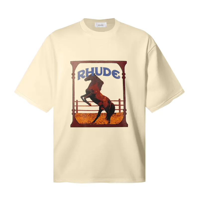 P106 No. 784 RHUDE CADRE TEE short-sleeved T-shirt | Another photo shoot by Butler