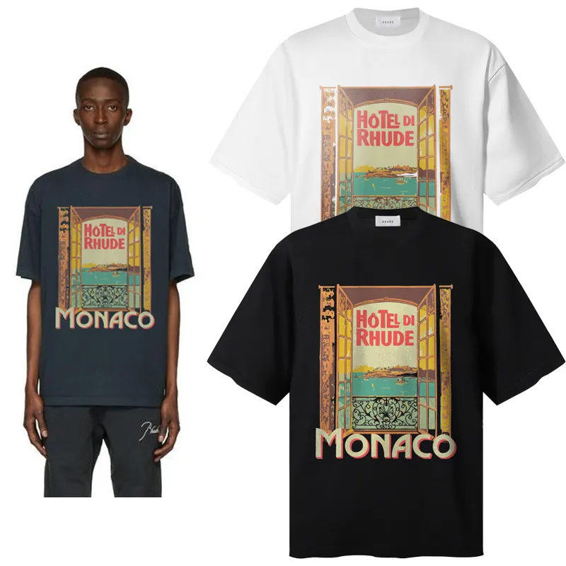 P106 No. 791 RHUDE HOTEL DI MONACO TEE short-sleeved T-shirt | Another photo shoot by Butler