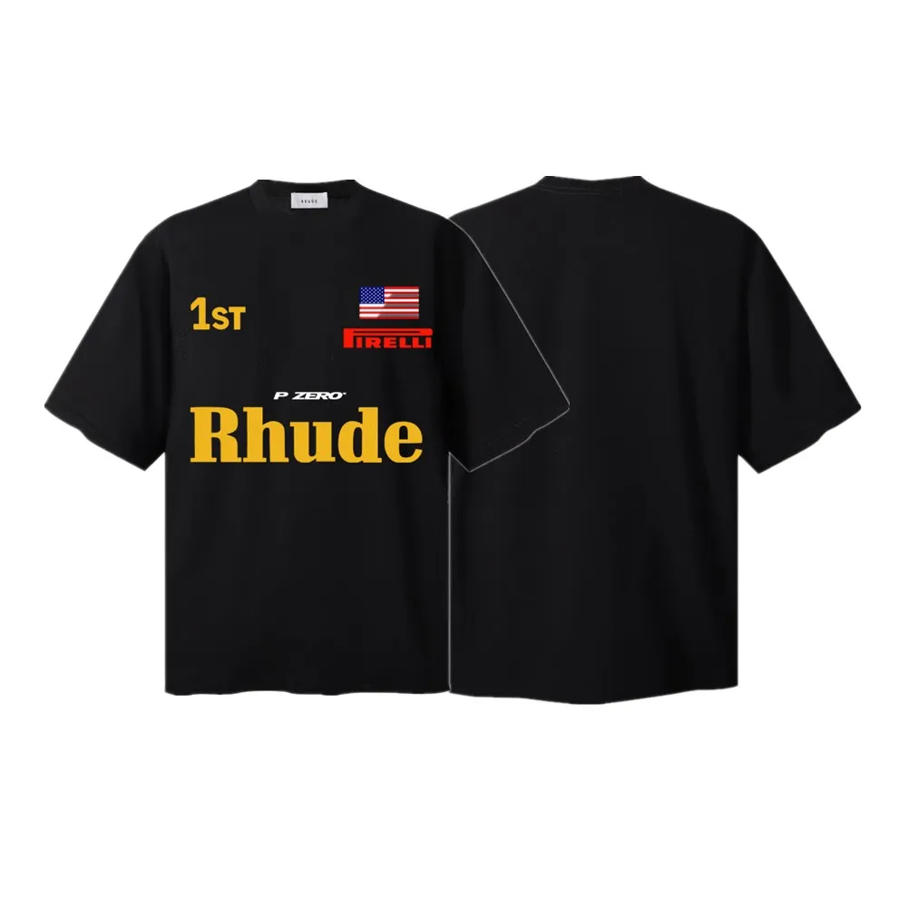 P106 No. 756 RHUDE WORLD CHAMP TEE short-sleeved T-shirt | Another photo shoot by Butler