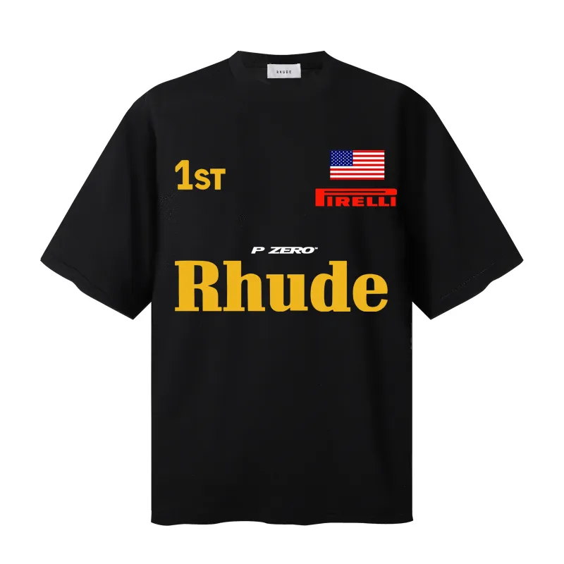 P106 No. 756 RHUDE WORLD CHAMP TEE short-sleeved T-shirt | Another photo shoot by Butler