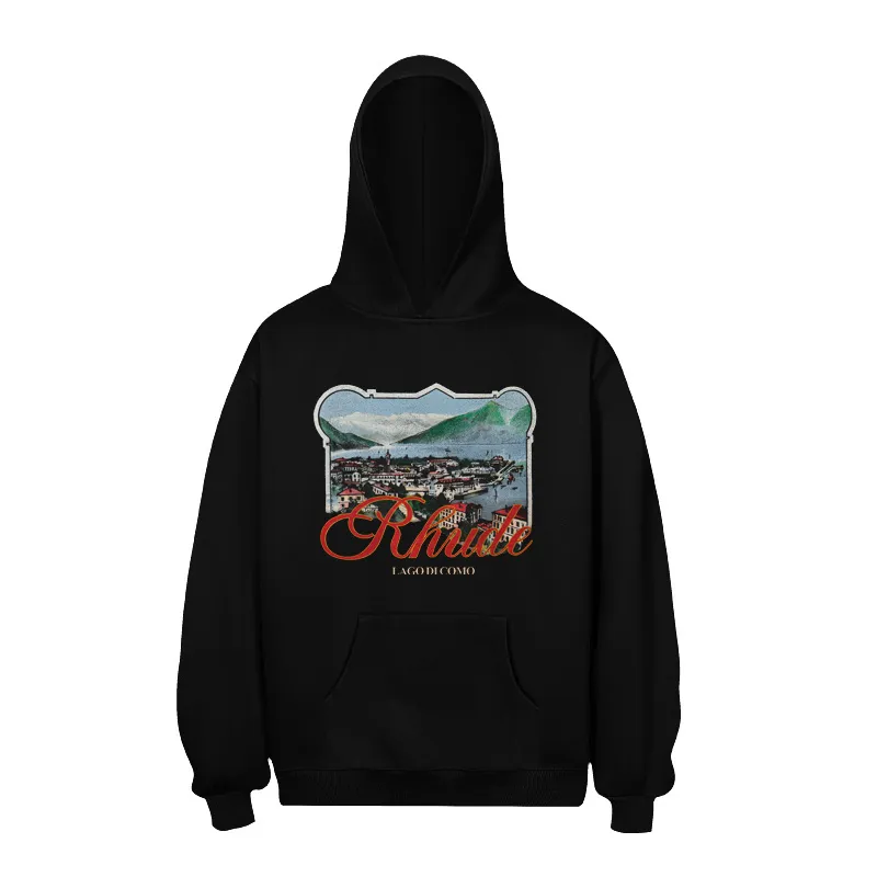 P160 No. 842 RHUDE COMO HOODIE terry sweatshirt | Another picture butler