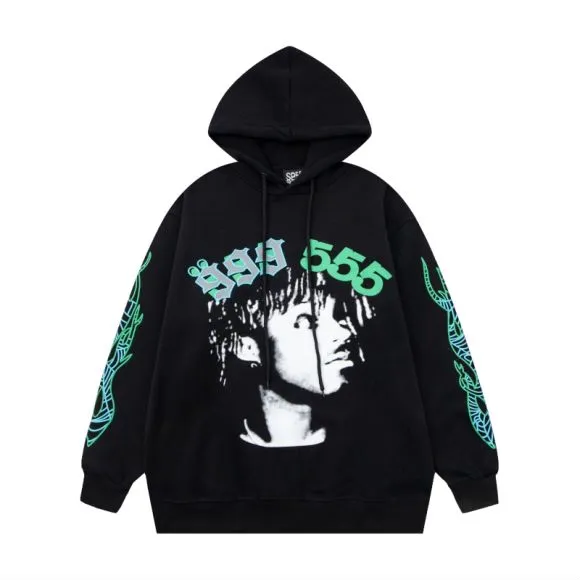 P170 new sweatshirt model number S01 Sp10der 555 black