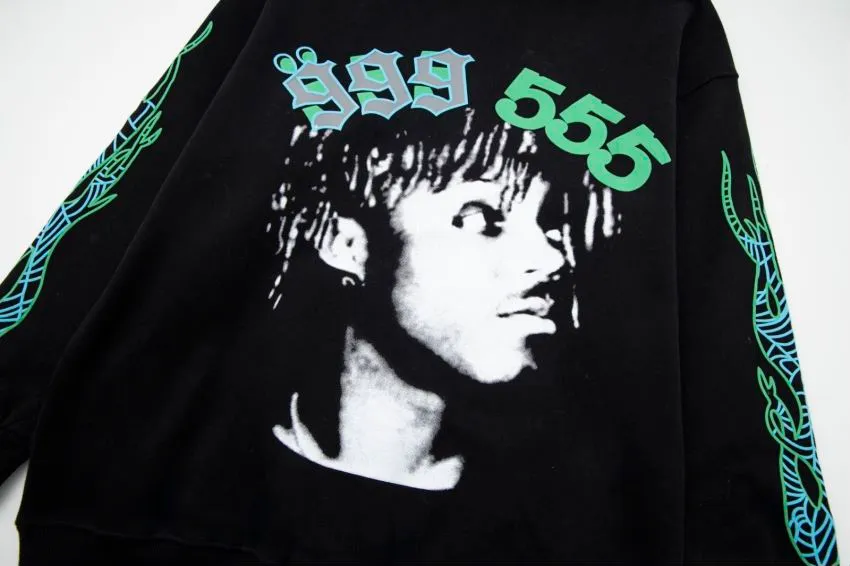 P170 new sweatshirt model number S01 Sp10der 555 black