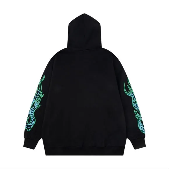 P170 new sweatshirt model number S01 Sp10der 555 black