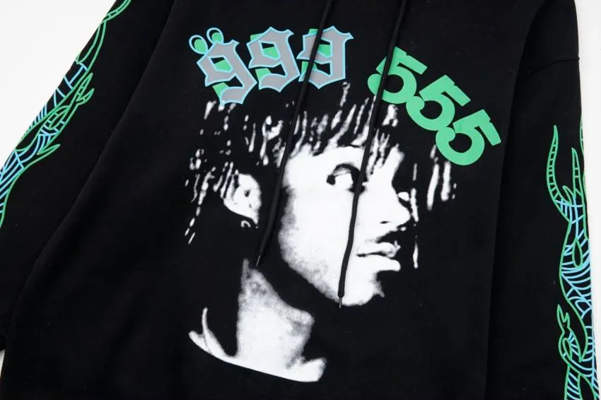 P170 new sweatshirt model number S01 Sp10der 555 black