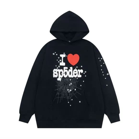 P170 new sweatshirt model number S25 Sp10der 555 black gray