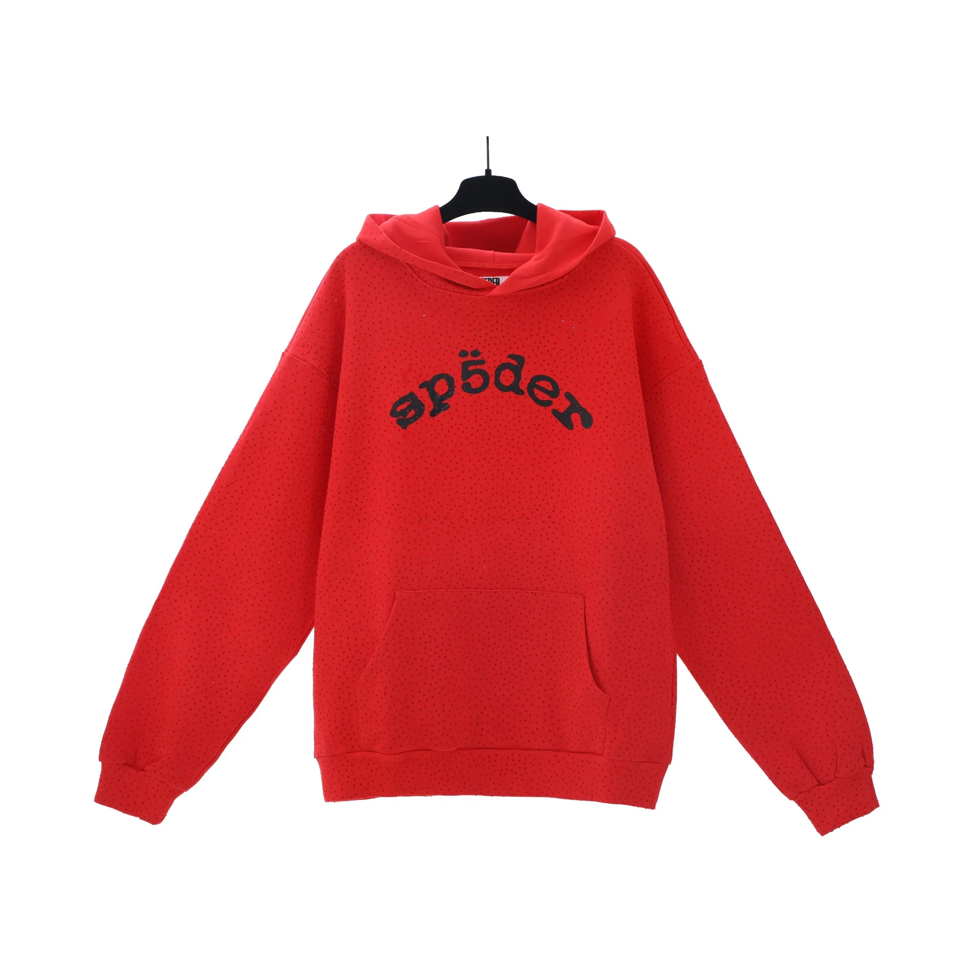 194#P250 Meichao Sp10der spider hot diamond hooded sweatshirt s-xl