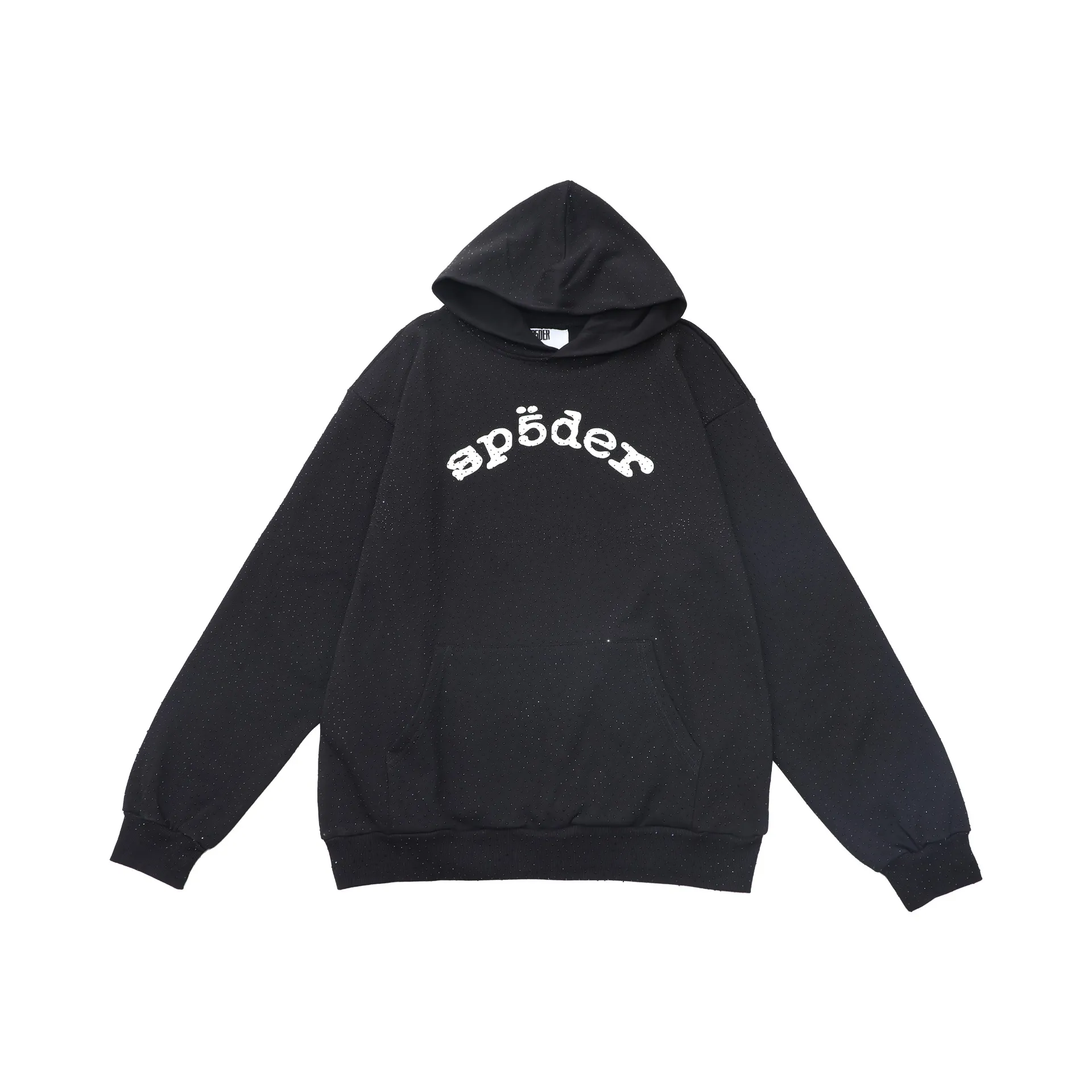 194#P250 Meichao Sp10der spider hot diamond hooded sweatshirt s-xl