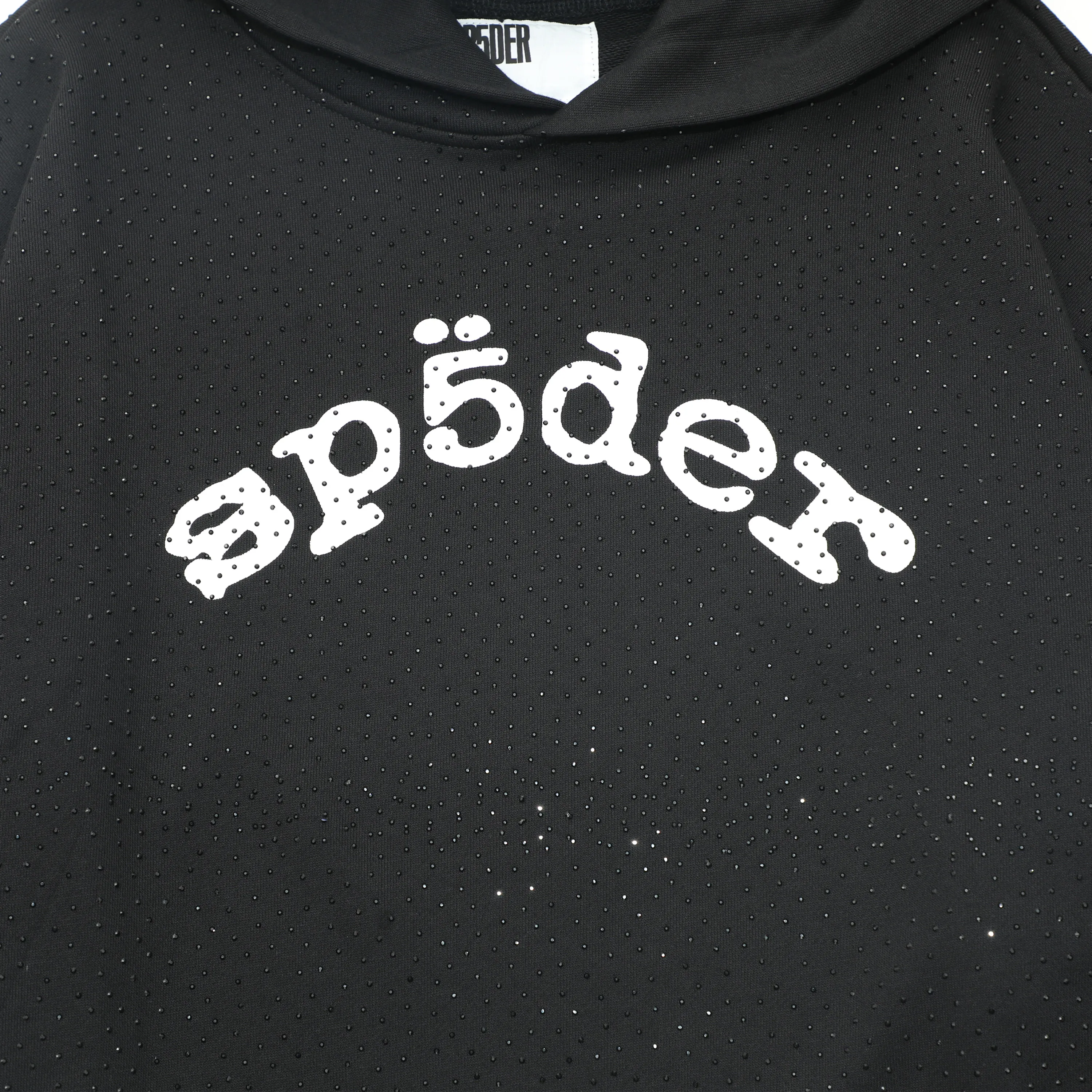 194#P250 Meichao Sp10der spider hot diamond hooded sweatshirt s-xl