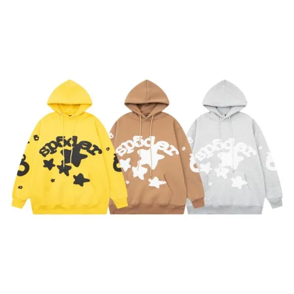 P170 new sweatshirt model number S02 Sp10der 555 yellow coffee gray