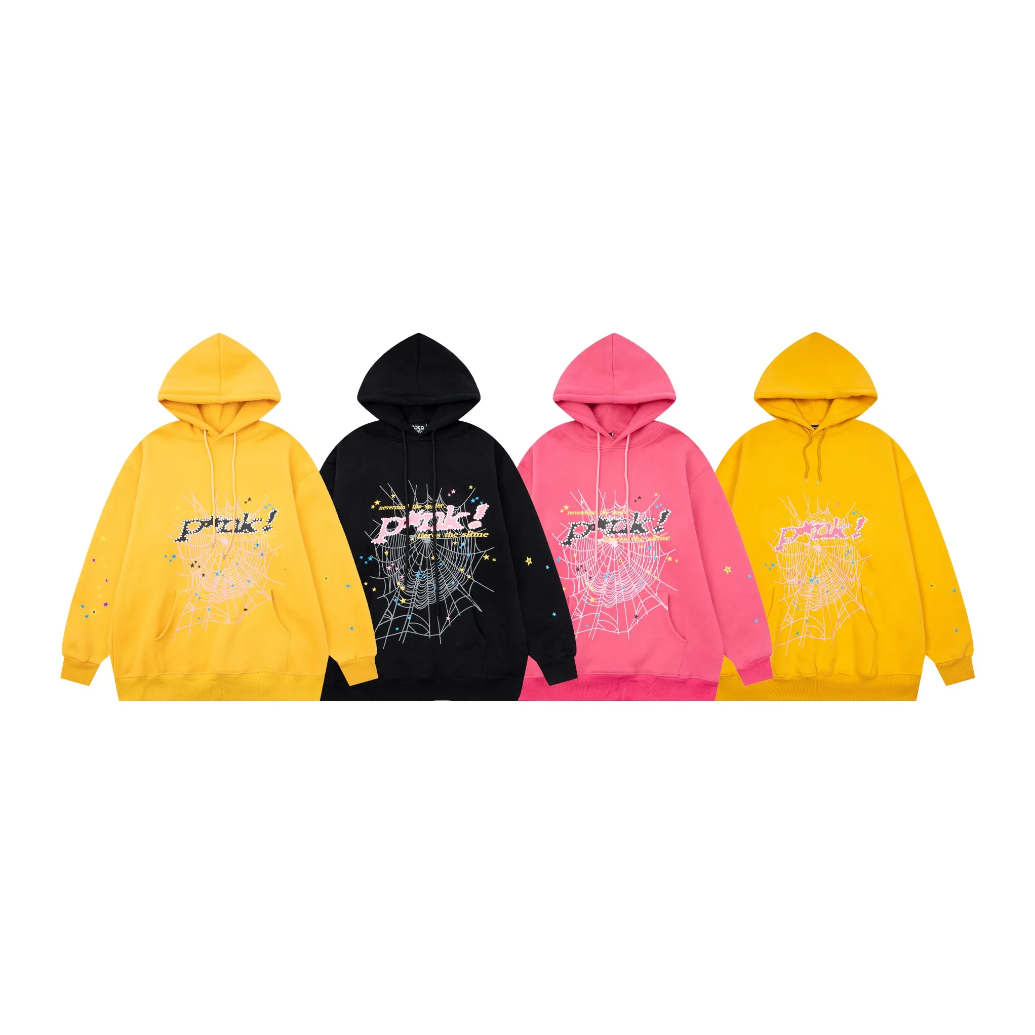 P170 new sweatshirt model number S05 Sp10der 555 yellow black pink turmeric