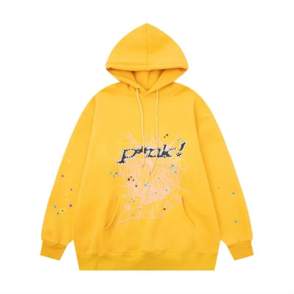 P170 new sweatshirt model number S05 Sp10der 555 yellow black pink turmeric