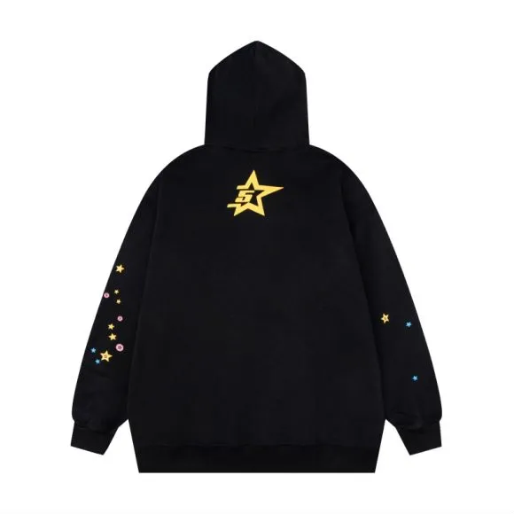 P170 new sweatshirt model number S05 Sp10der 555 yellow black pink turmeric