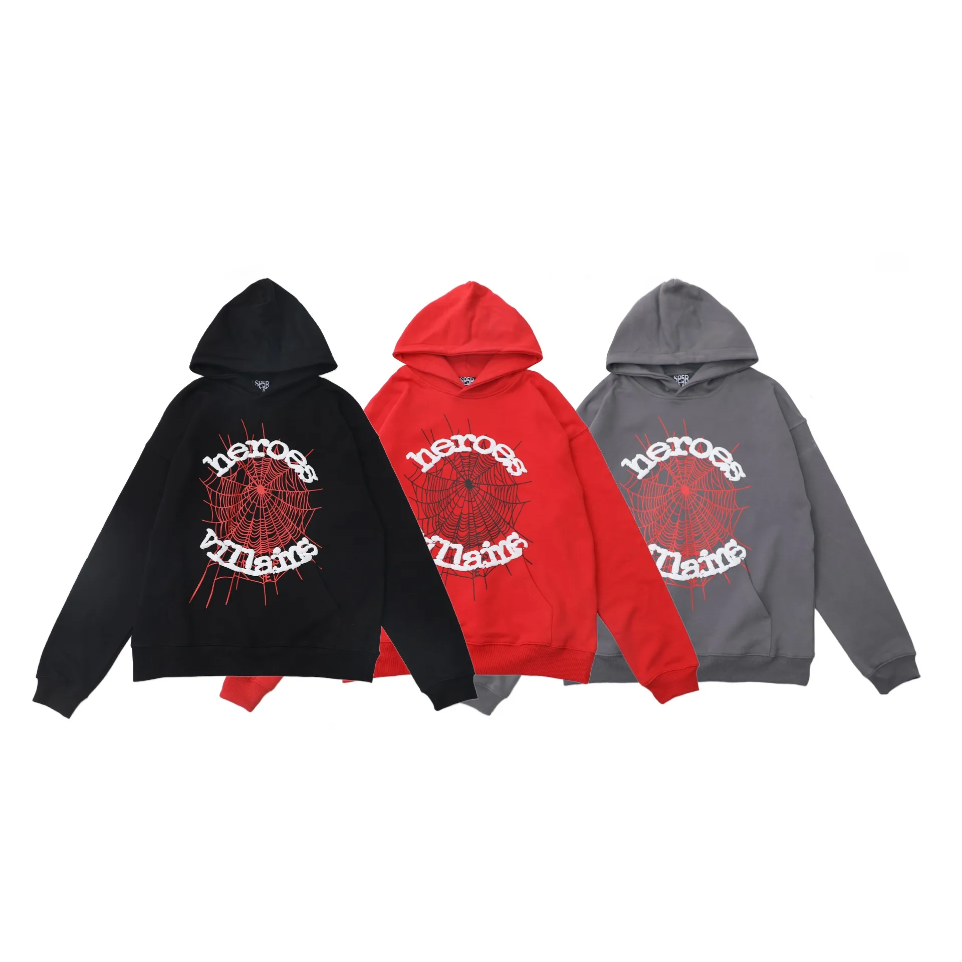 176#P190 Meichao Sp10der spider hooded sweatshirt s-xl