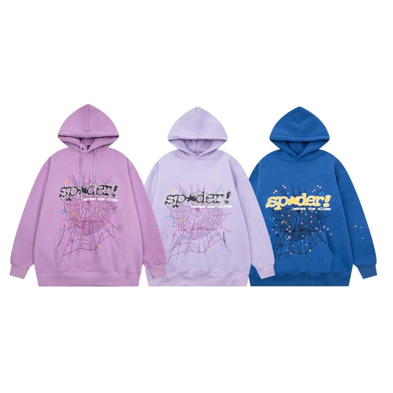 P170 new sweatshirt model number S06 Sp10der 555 dark purple color blue light purple