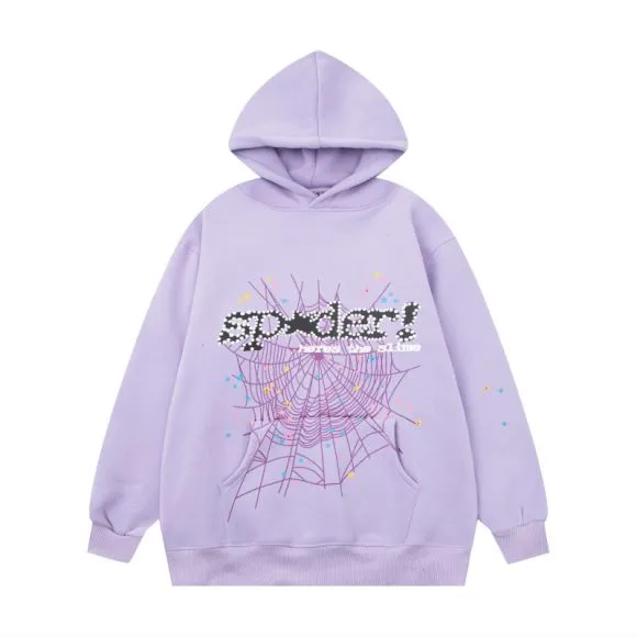 P170 new sweatshirt model number S06 Sp10der 555 dark purple color blue light purple