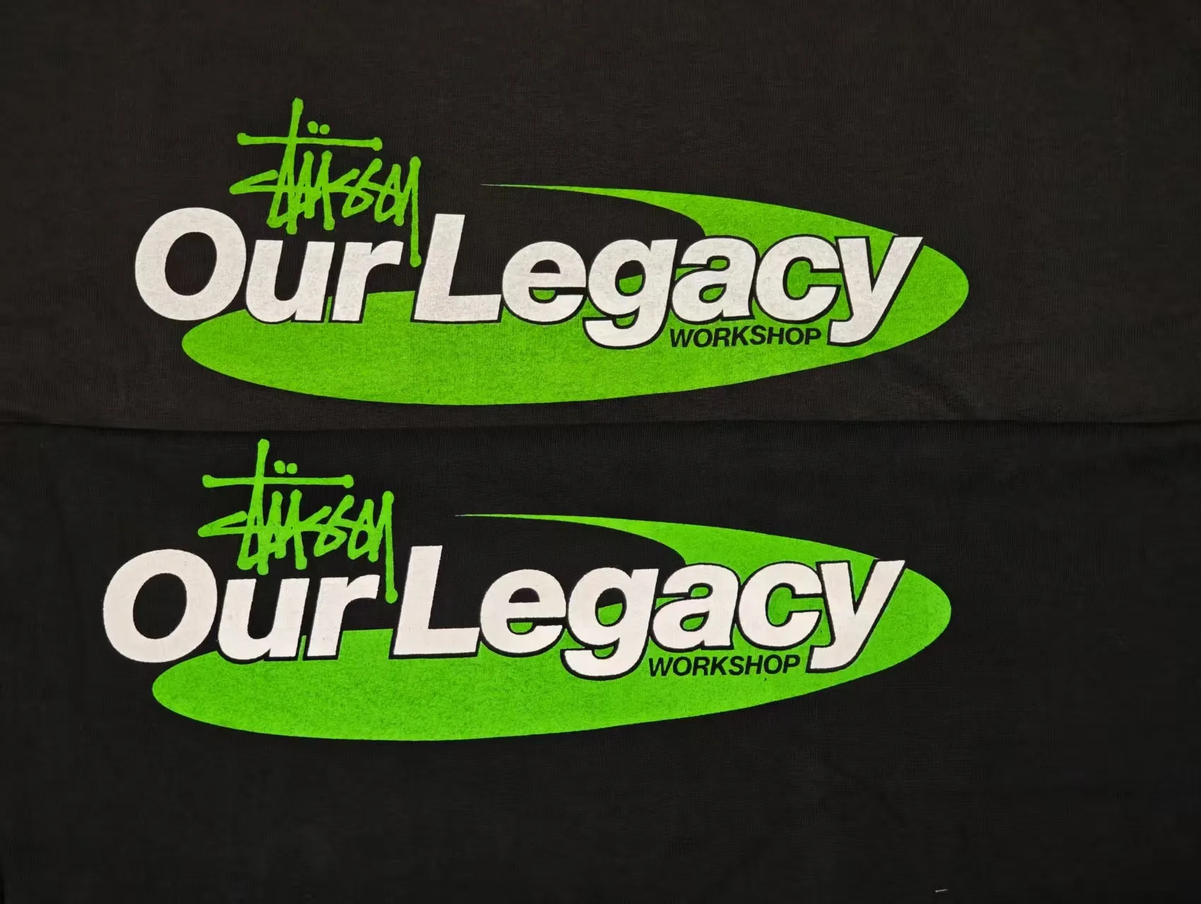 New model preview: OL co-branded T-shirt STUSSY X OUR LEGACY TEE The new season of STUSSY The pattern is just like stussy carrying Our Legacy while surfing. This time the official version did not come out in white, but in a beige color that is closer to nature. It looks great with the orange print. Don’t miss it.