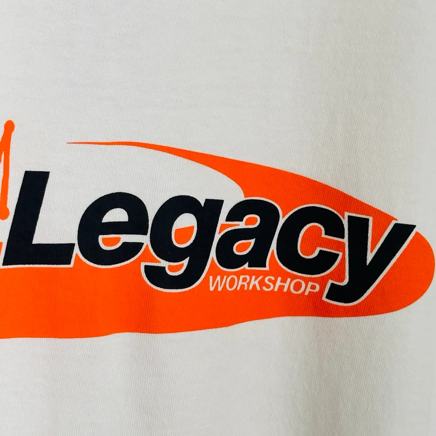 OL joint T-shirt STUSSY x OUR LEGACY joint model SS25 WORK SHOP SWIRL TEE PIGMENT DYED printed short-sleeved TEE off-white black S- XL