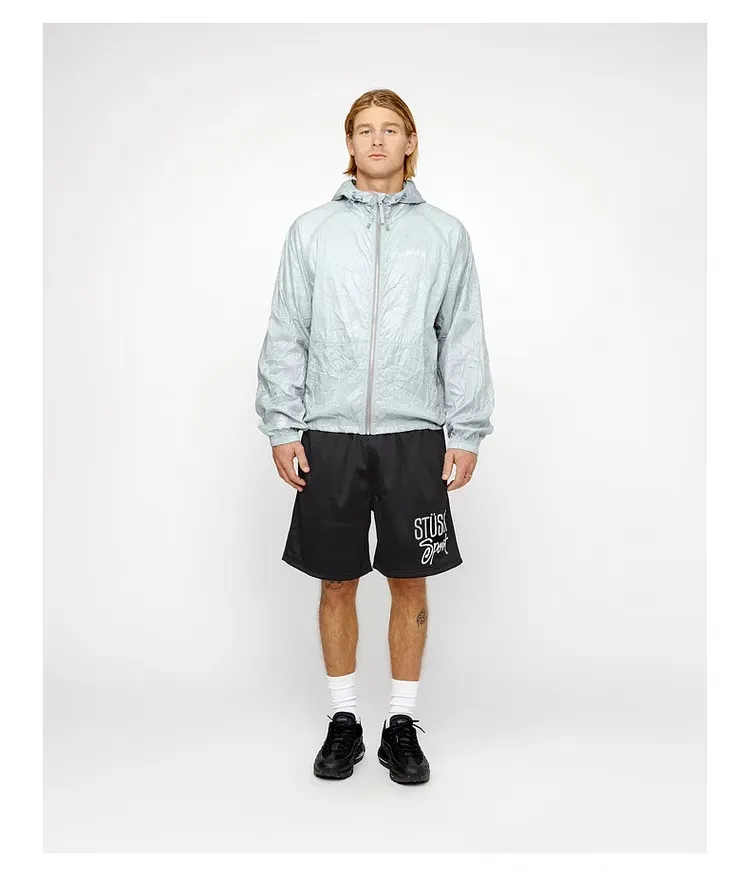 STUSSY SS24 SPORT SHORT casual mesh shorts black S-XL