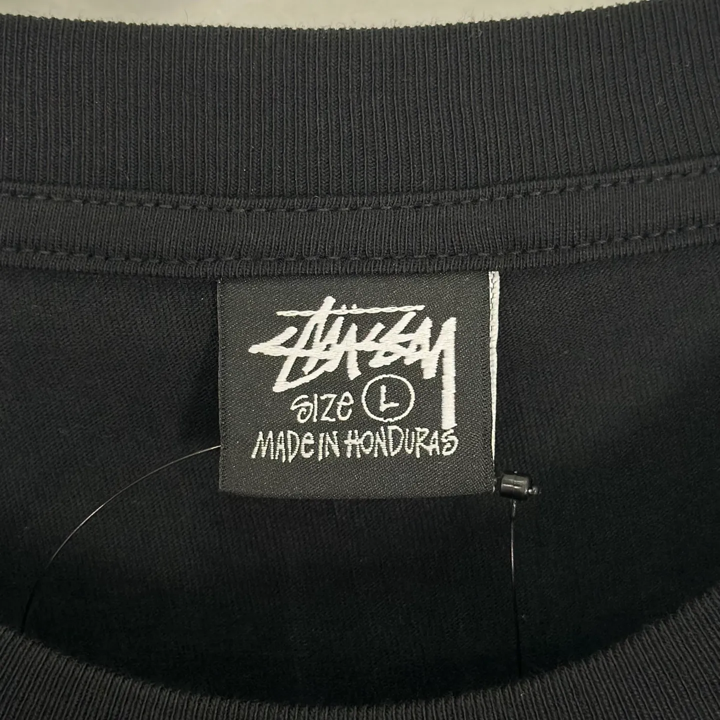 OL joint T-shirt STUSSY x OUR LEGACY joint model SS25 WORK SHOP SWIRL TEE PIGMENT DYED printed short-sleeved TEE off-white black S- XL