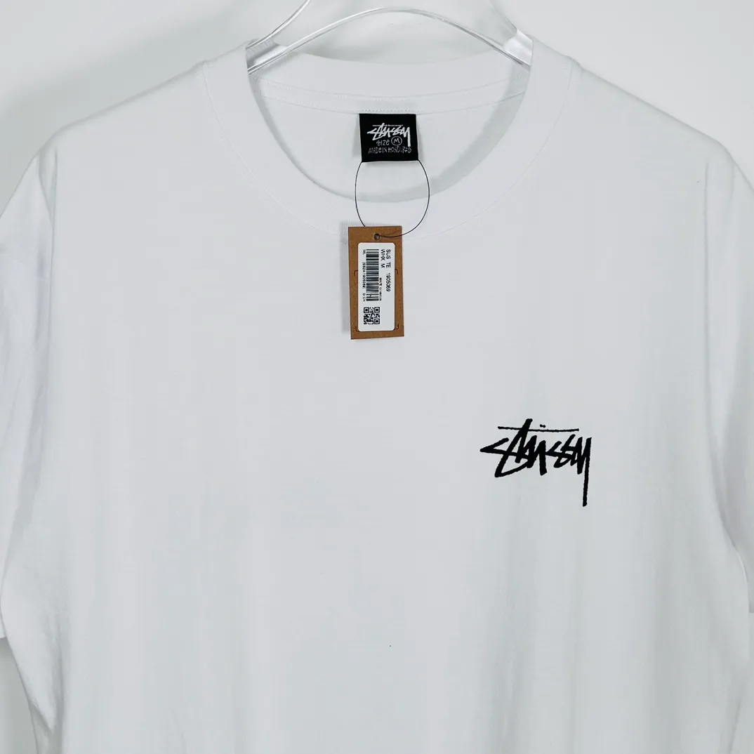 STUSSY SS24 Animal Series TOUCAN TEE Toucan T-shirt Black and White S-XL