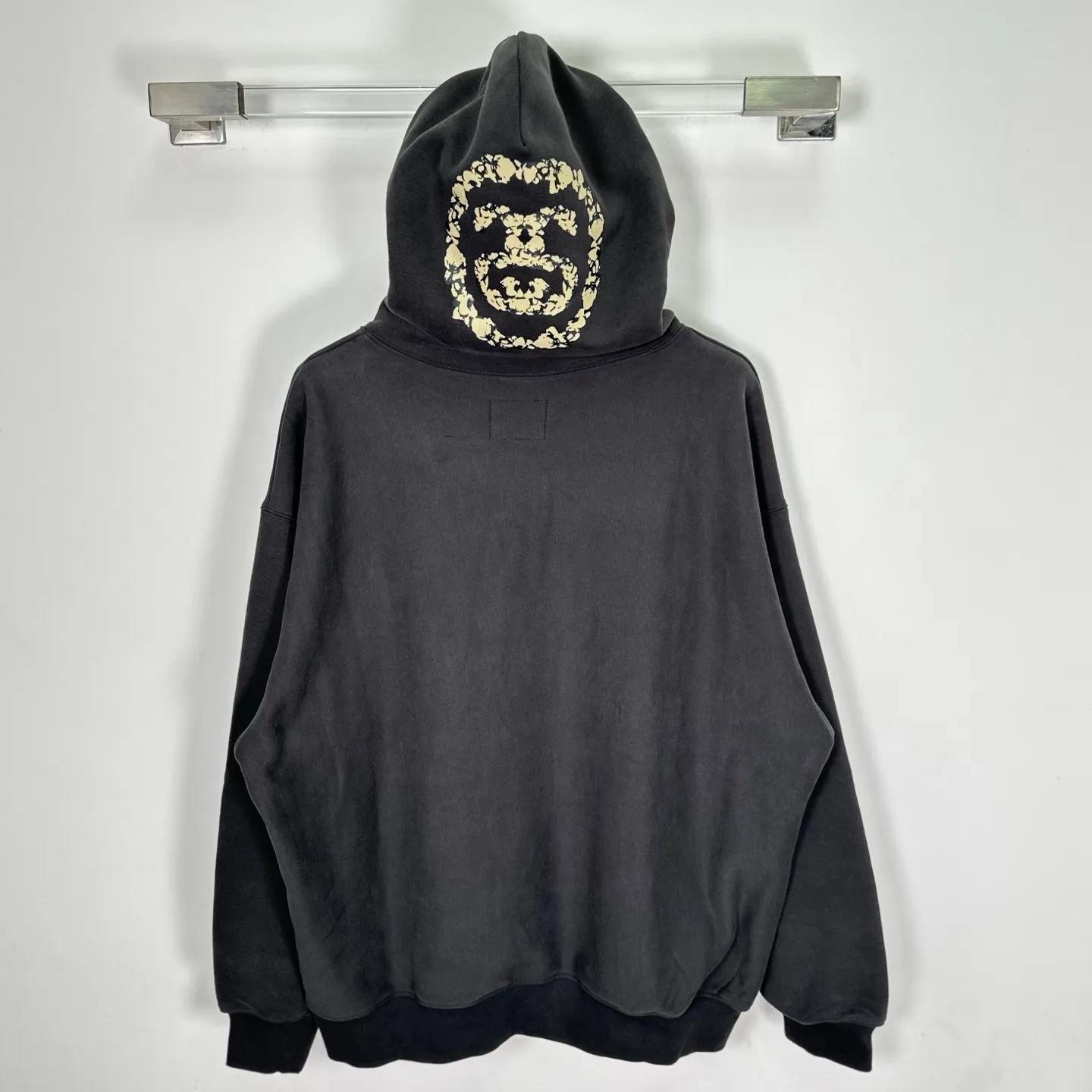 Spot goods! DT sweatshirt STUSSY X DENIM TEARS joint model SS25 GRAPHIC HOODIE sweatshirt/hoodie black gray S- XL