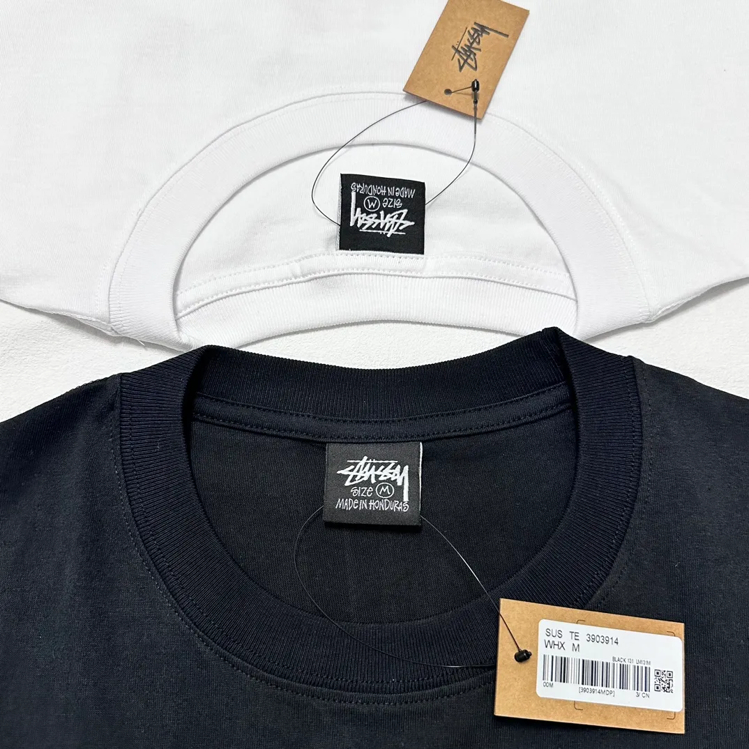 Spot goods! Lion T-shirt STUSSY 24FW CHENGDU CHAPTER TEE Chengdu limited short-sleeved Tee black and white S-XL