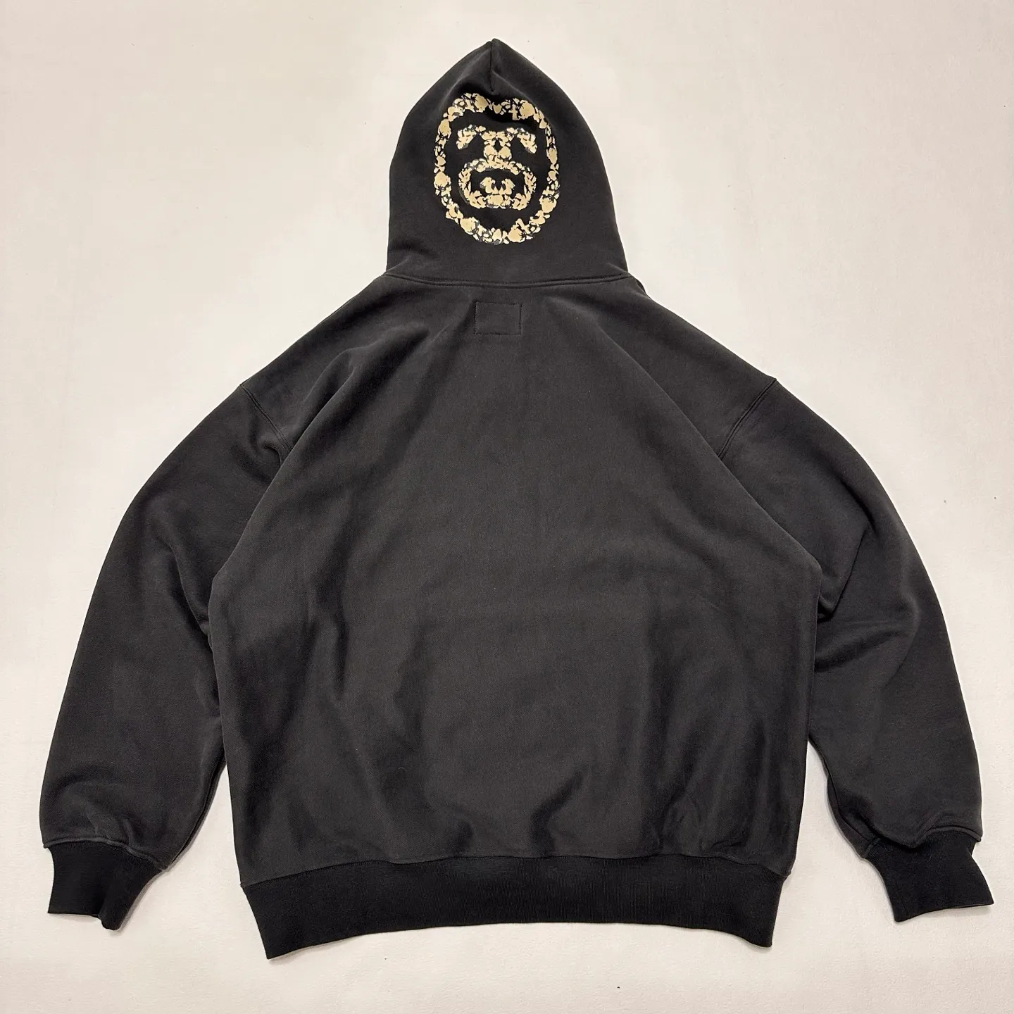 Spot goods! DT sweatshirt STUSSY X DENIM TEARS joint model SS25 GRAPHIC HOODIE sweatshirt/hoodie black gray S- XL