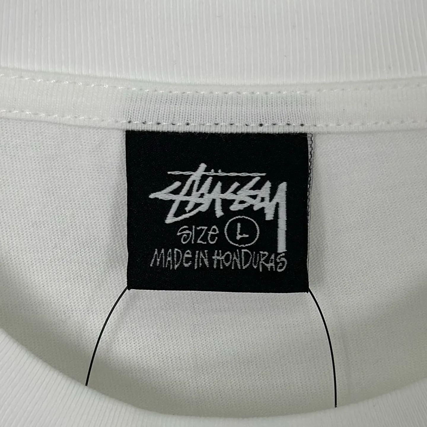 Blonde beauty T-shirt STUSSY SS25 LAURA TEE character print short-sleeved TEE black and white S- XL