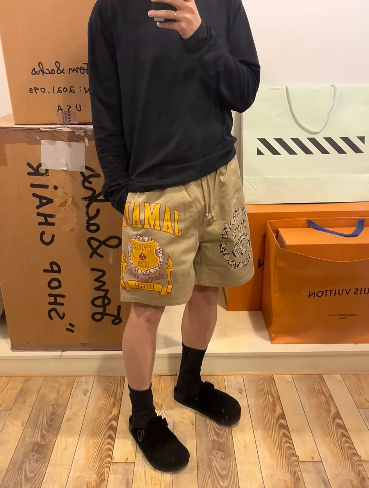 DT shorts STUSSY