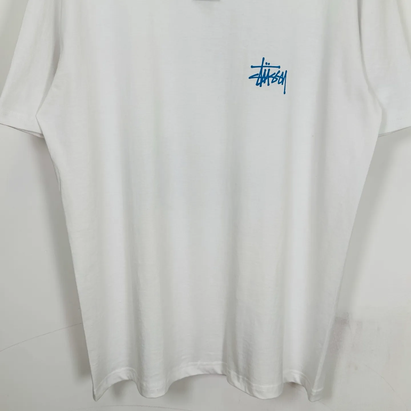 Fishbone T-shirt STUSSY SS25 X-RAY FISHIN TEE Fish X-ray printed pattern short sleeves black and white S- XL