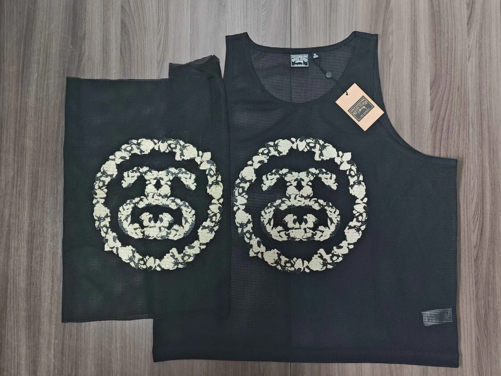 ZP pattern: DT vest STUSSY