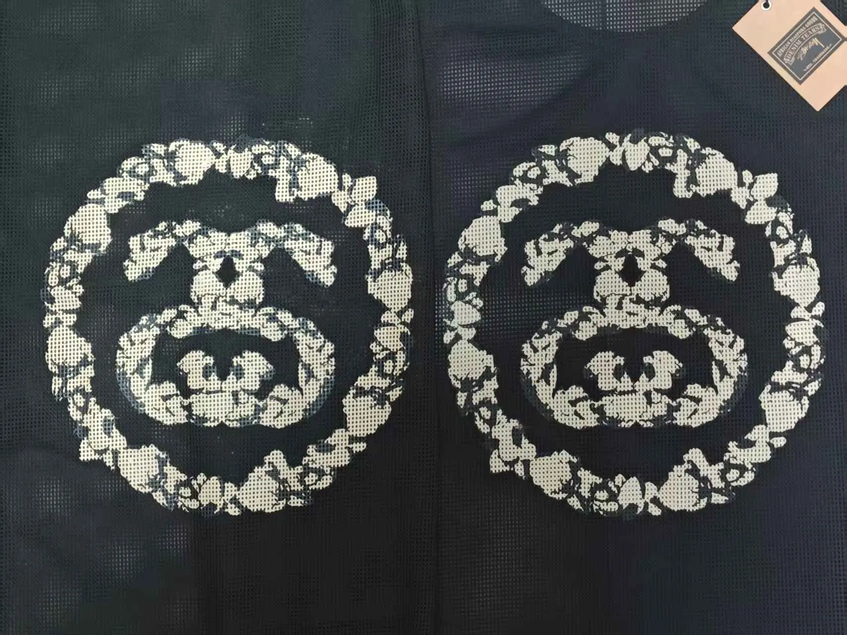 ZP pattern: DT vest STUSSY