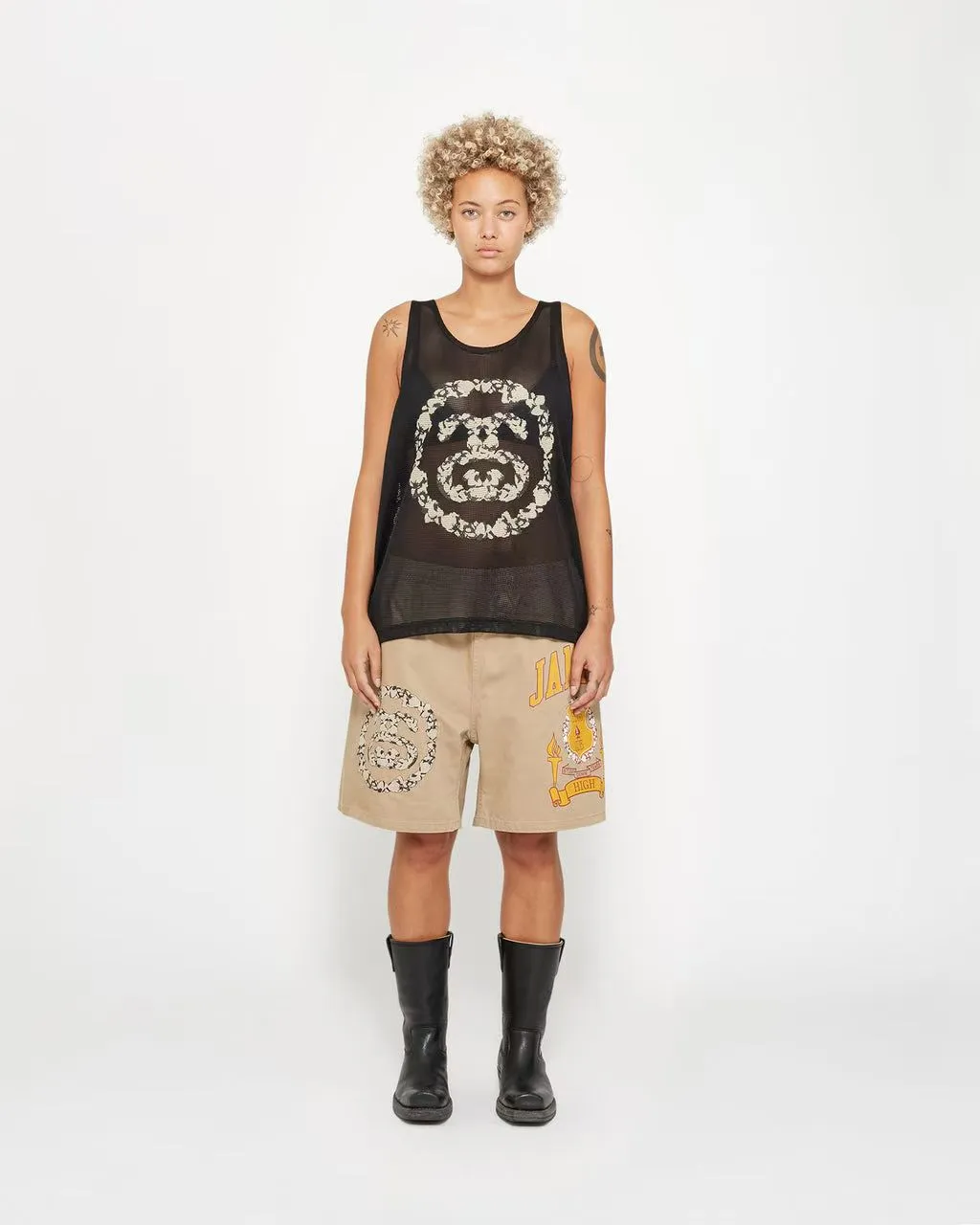 ZP pattern: DT vest STUSSY