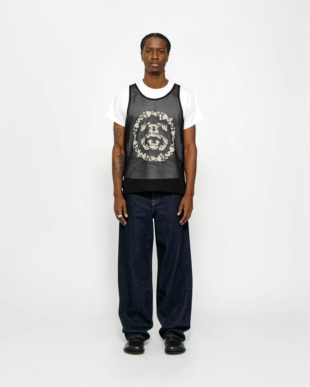 ZP pattern: DT vest STUSSY