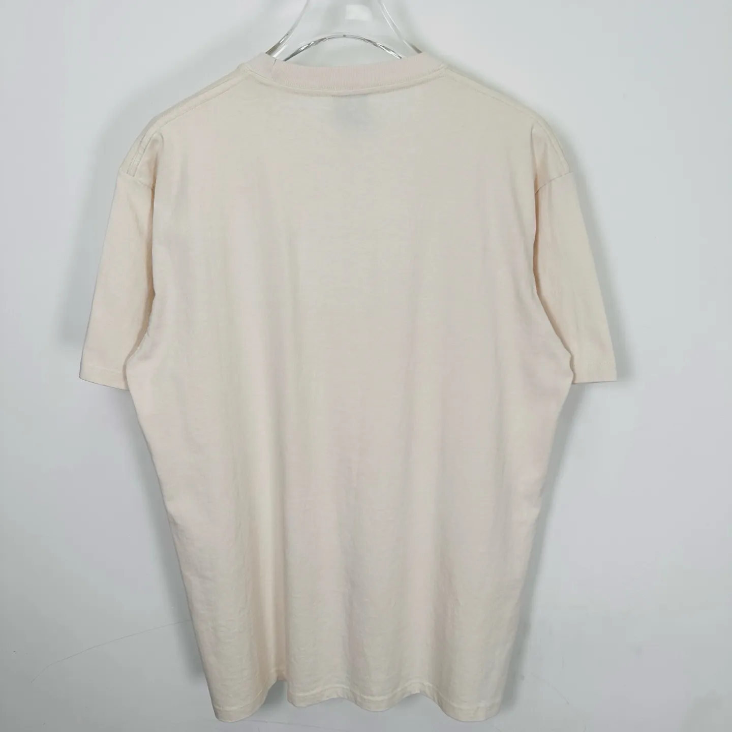 OL joint T-shirt STUSSY x OUR LEGACY joint model SS25 WORK SHOP SWIRL TEE PIGMENT DYED printed short-sleeved TEE off-white black S- XL